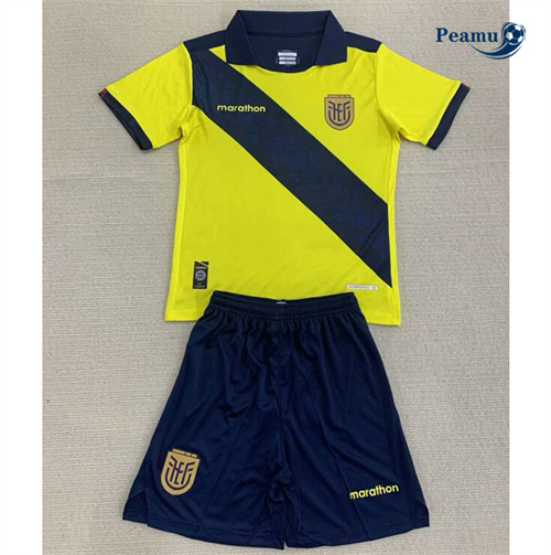 Camisola Futebol Equador Crianças Principal Equipamento 2024-2025