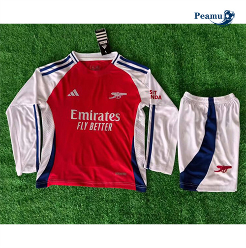 Camisola Futebol Arsenal Crianças Principal Equipamento Manga comprida 2024-2025