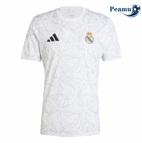 Camisola Futebol Real Madrid Equipamento pre-match 2024-2025