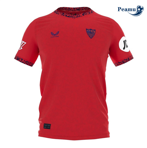 Camisola Futebol Sevilla Segunda Equipamento 2024-2025