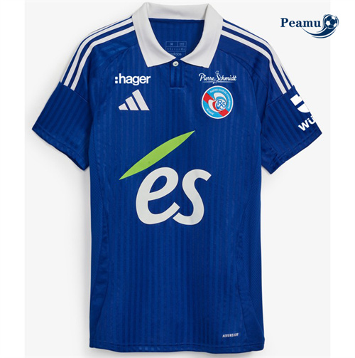 Camisola Futebol Strasbourg Principal Equipamento 2024-2025