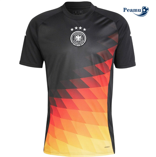 Camisola Futebol Alemanha Equipamento pregame 2024-2025