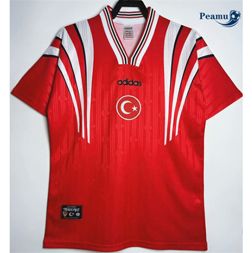 Camisola Futebol Retrô Turkey Principal Equipamento 1996