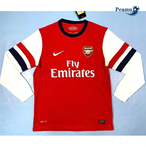 Camisola Futebol Retrô Arsenal Principal Equipamento Manga comprida 2012-13