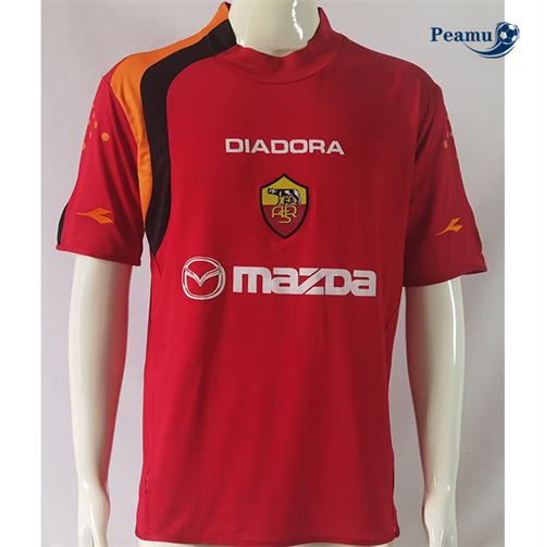 Camisola Futebol Retrô AS Roma Principal Equipamento 2004-05