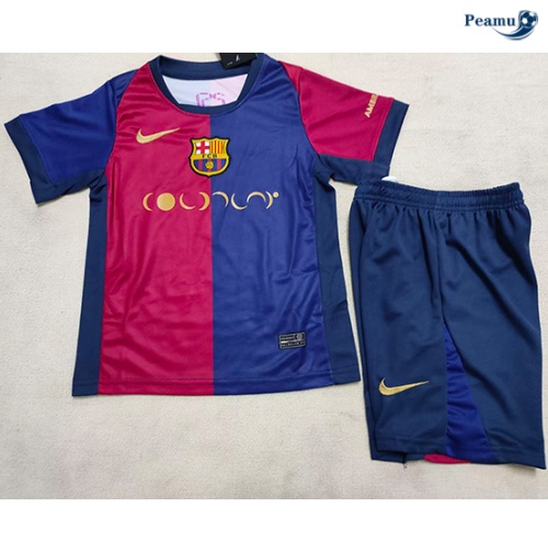 Novo Camisola Futebol Barcelona Crianças Equipamento edição especial 2024-2025