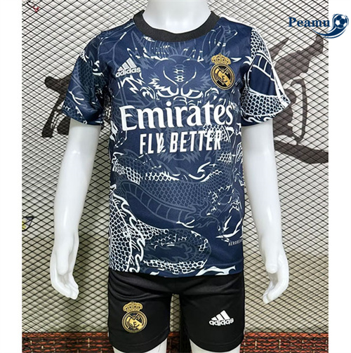 Venda Camisola Futebol Real Madrid Crianças Equipamento Azul 2024-2025