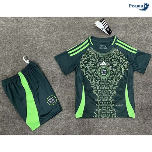 Novo Camisola Futebol Argelia Crianças Alternativa Equipamento 2024-2025