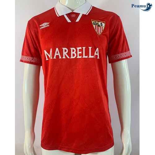 Novo Camisola Futebol Rétro Sevilla Alternativa Equipamento 1994-96