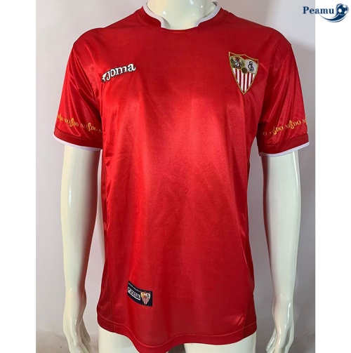 Loja Camisola Futebol Rétro Sevilla Alternativa Equipamento 2003-04