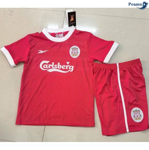 Venda Camisola Futebol Retrô Liverpool Crianças Principal Equipamento 1997-98