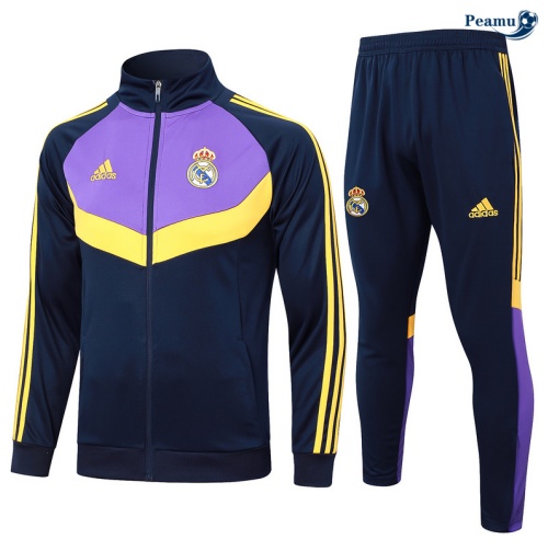 Comprar Casaco de Fato de Treino Real Madrid azul marinho 2024-2025