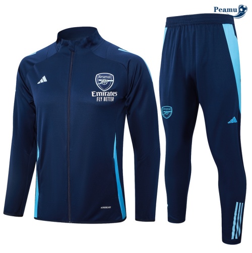 Comprar Casaco de Fato de Treino Arsenal azul marinho 2024-2025