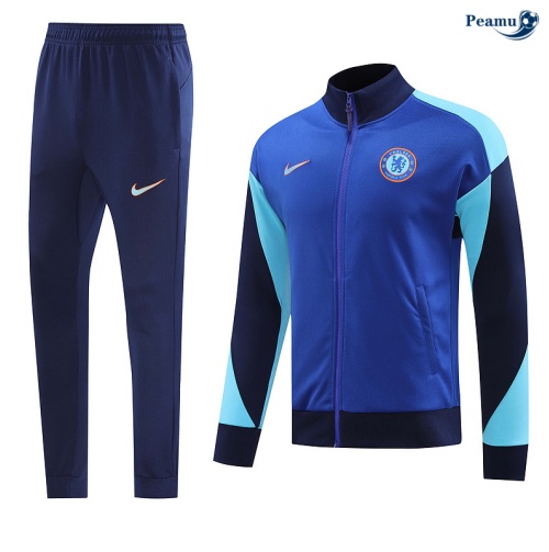 Oferta Casaco de Fato de Treino Chelsea Azul 2024-2025