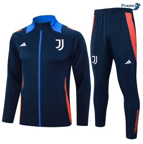 Criar Casaco de Fato de Treino Juventus Azul 2024-2025