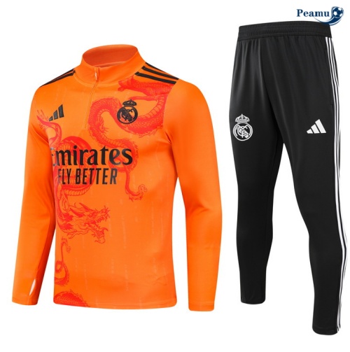 Vender Fato de Treino Real Madrid Criancas cor laranja 2024-2025