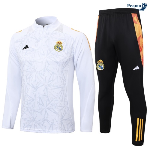 Vender Fato de Treino Real Madrid Criancas Branco 2024-2025