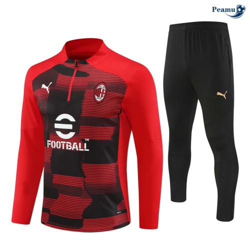 Vender Fato de Treino AC Milan Criancas vermelho 2024-2025