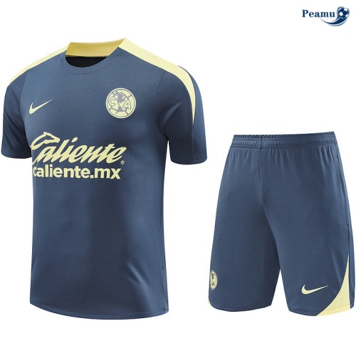 Criar Camisola Futebol CF América + Calções Cinza 2024-2025