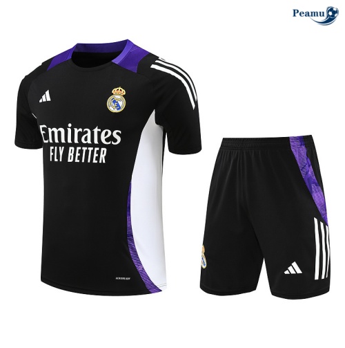 Comprar Camisola Futebol Real Madrid + Calções preto 2024-2025